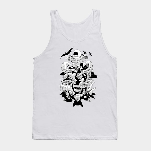 Shrooms Tank Top by emilpytlik